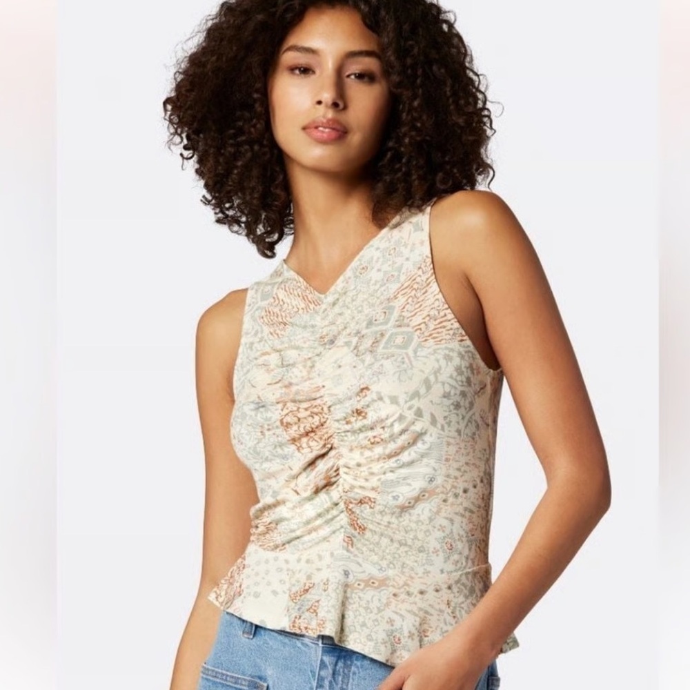 NWOT Soft Joie Quinn Sleeveless Cotton Top